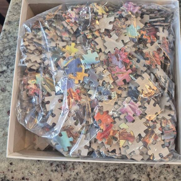 Buffalo Games Josephine Wall Glitter Edition Spirit of Flight 1000 pc Jigsaw Puz - Picture 9 of 10